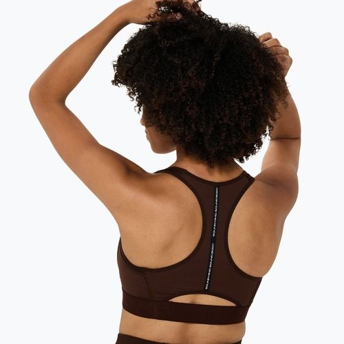 Biustonosz treningowy ASICS Road Compression coffee