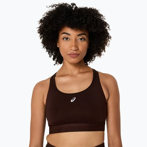 Biustonosz treningowy ASICS Road Compression coffee