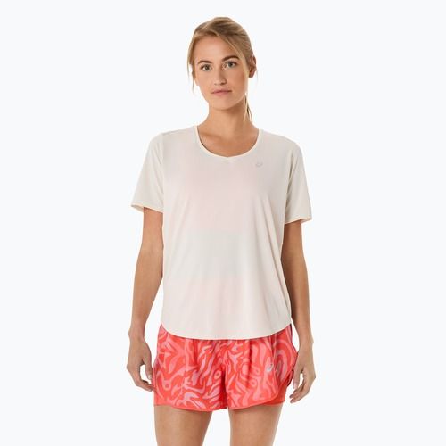 Koszulka do biegania damska ASICS Road V-Neck birch