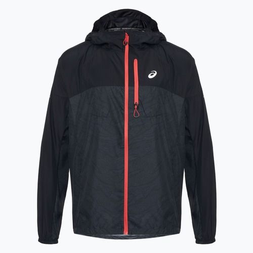 Kurtka do biegania męska ASICS Fujitrail Packable performance black/carrier grey