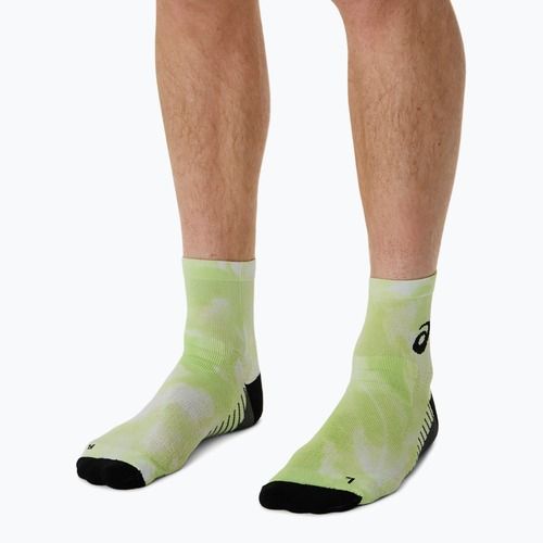 Skarpety ASICS Performance Run Quarter lime green