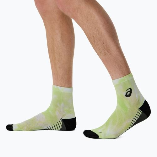 Skarpety ASICS Performance Run Quarter lime green
