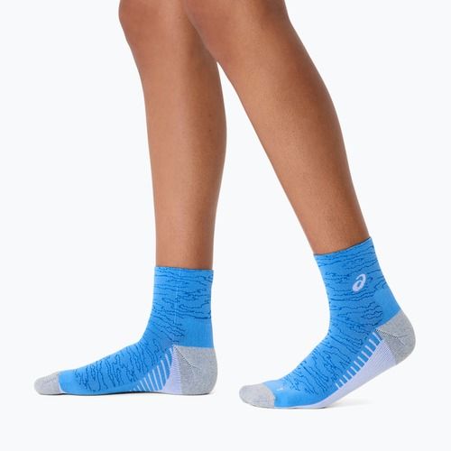 Skarpety ASICS Performance Run Quarter blue coast