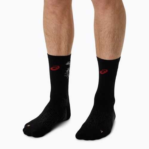 Skarpety ASICS Performance Run Crew performance black/coral reef