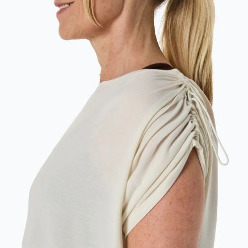 Koszulka do biegania damska ASICS Nagino Run Adjustable Top birch heather