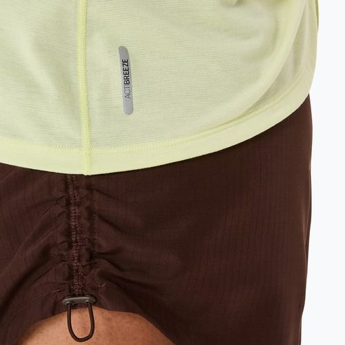 Koszulka do biegania damska ASICS Nagino Run Adjustable Tank huddle yellow heather