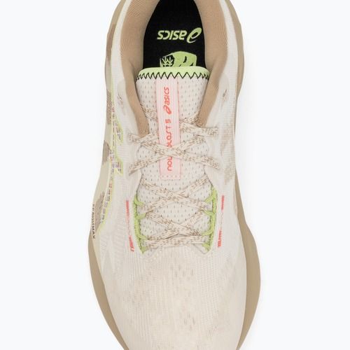 Buty do biegania damskie ASICS Novablast 5 TR nature bathing/guava