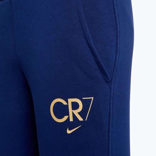 Spodnie dziecięce Nike CR7 Club Fleece blue void/metallic gold
