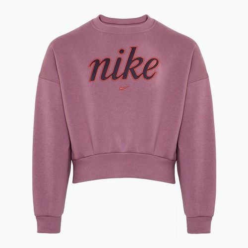 Bluza dziecięca Nike Sportswear Club Fleece plum dust/light wild mango