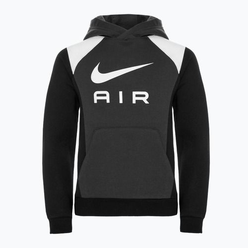 Bluza dziecięca Nike Air Hoodie anthracite/black/ white/white