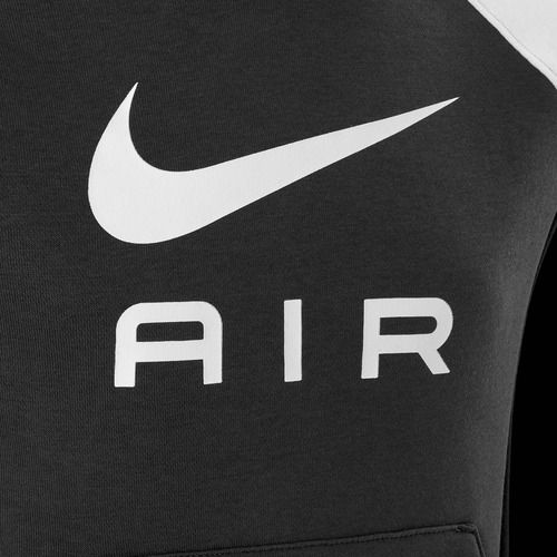 Bluza dziecięca Nike Air Hoodie anthracite/black/ white/white