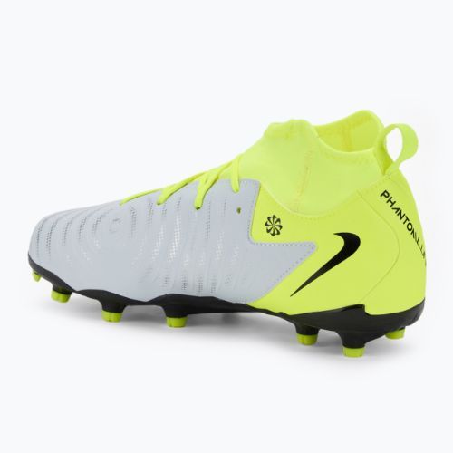 Buty piłkarskie dziecięce Nike Phantom Luna 2 Academy FG/MG metallic silver/volt/black