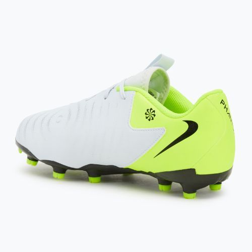 Buty piłkarskie dziecięce Nike Phantom GX 2 Academy FG/MG metallic silver/volt/black