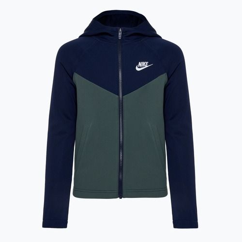 Dres dziecięcy Nike Sportswear obsidian/ vintage green/ obsidian/ white