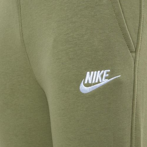 Spodnie dziecięce Nike Sportswear Club Fleece oil green/oil green/white
