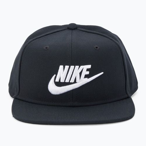 Czapka z daszkiem dziecięca Nike Dri-Fit Pro Structured Futura balck/black/white