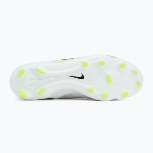 Buty piłkarskie męskie Nike Tiempo Legend 10 Academy FG/MG metallic silver/volt/black