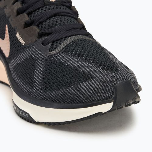 Buty do biegania damskie Nike Structure 25 black/crimson tint/ anthracite/metallic red bronze