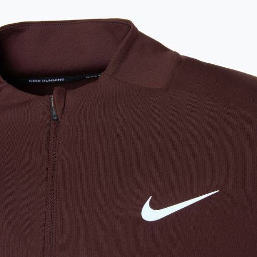 Longsleeve do biegania męski Nike Dri-FIT Element 1/2-Zip burgundy crush