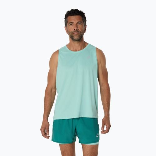 Koszulka do bieganie męska ASICS Core Singlet oasis green