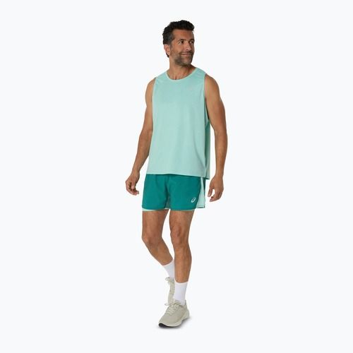 Koszulka do bieganie męska ASICS Core Singlet oasis green