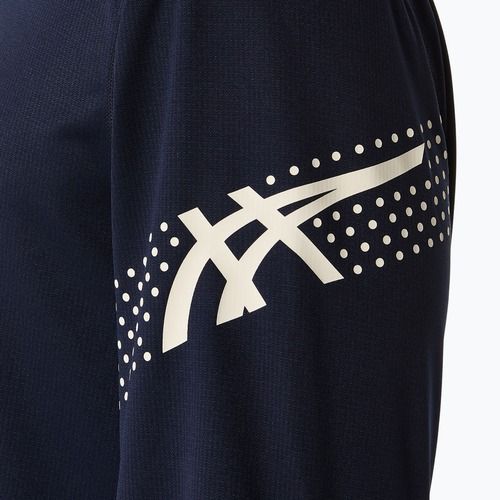 Longsleeve do biegania męski ASICS Icon LS 1/2 Zip midnight