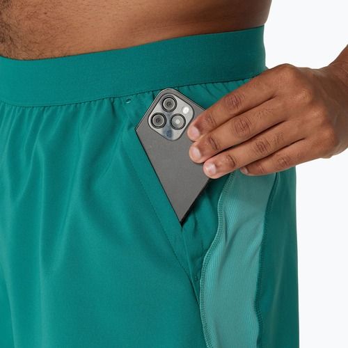 Spodenki do biegania męskie ASICS Road 5IN rainy lake/light teal