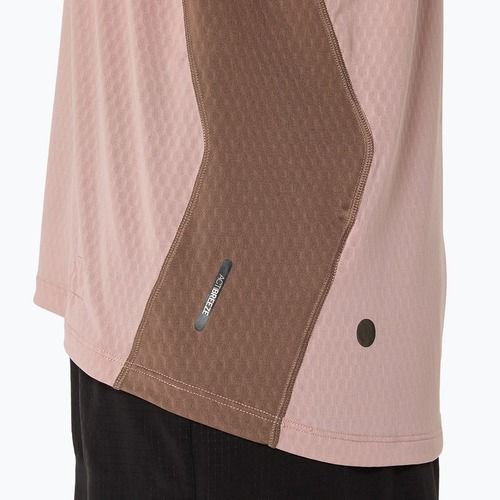 Koszulka do biegania damska ASICS Fujitrail Elite Top neutral pink/taupe grey