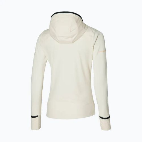 Kurtka do biegania damska Mizuno Warmalite Hybrid Full Zip pristine