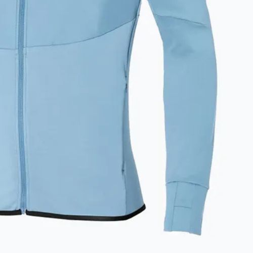 Kurtka do biegania męska Mizuno Warmalite Hybrid Full Zip glacier lake