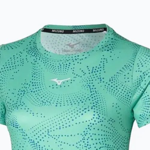 Koszulka do biegania damska Mizuno Impulse Core Graphic Tee dusty jade