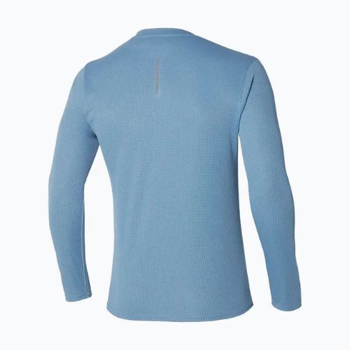 Longsleeve do biegania męski Mizuno Dryaeroflow Half Zip parisian blue