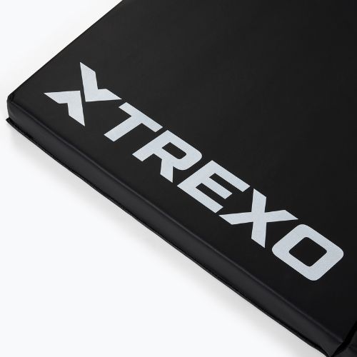 Materac gimnastyczny TREXO składany 195 x 80 x 5 cm czarny