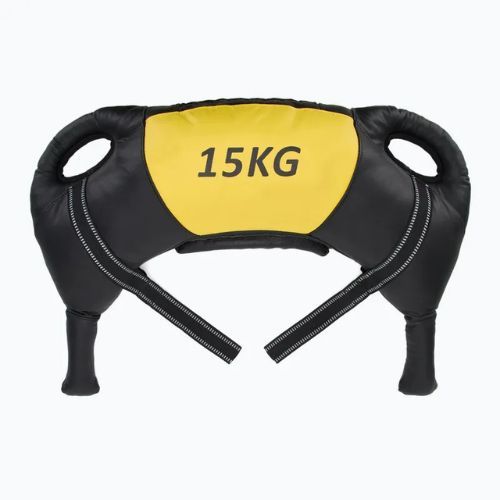 Worek bułgarski XTREXO 15 kg czarny/żółty