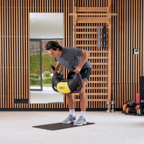 Worek bułgarski XTREXO 15 kg czarny/żółty