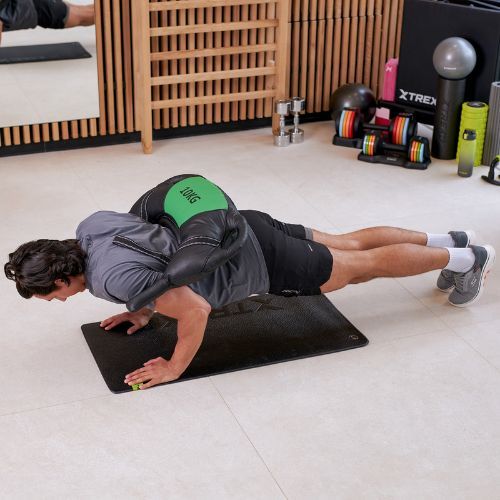 Worek bułgarski XTREXO 10 kg czarny/zielony