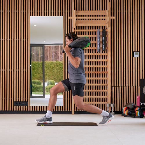 Worek bułgarski XTREXO 10 kg czarny/zielony