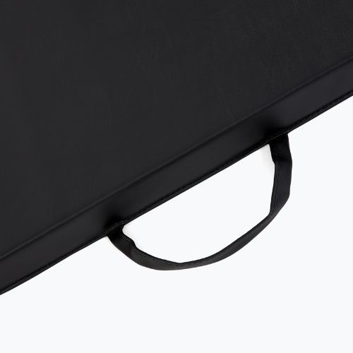 Materac gimnastyczny XTREXO składany 180 x 60 x 5 cm czarny