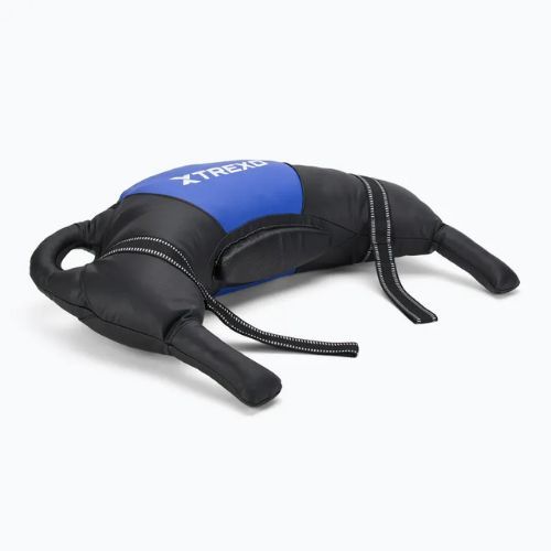 Worek bułgarski XTREXO 20 kg czarny/niebieski