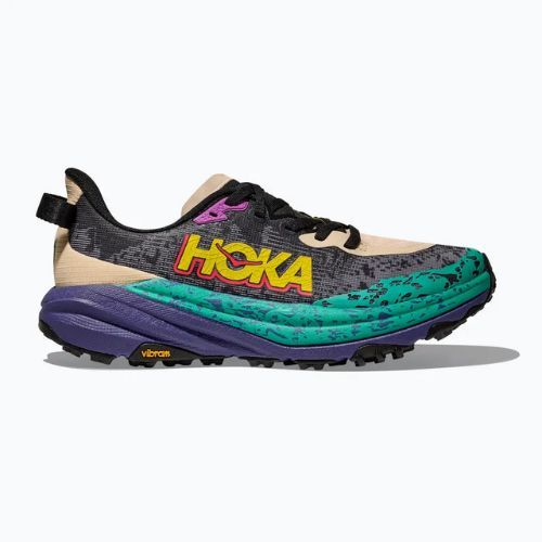 Buty do biegania damskie HOKA Speedgoat 6 oatmeal/mountain iris