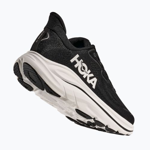 Buty do biegania damskie HOKA Clifton 10 Wide black/white