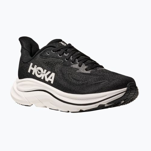 Buty do biegania damskie HOKA Clifton 10 Wide black/white