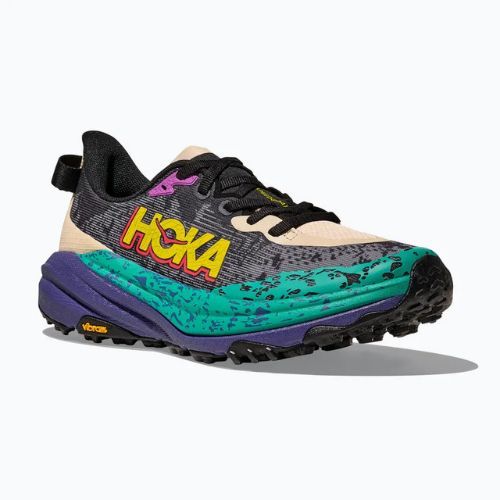 Buty do biegania męskie HOKA Speedgoat 6 oatmeal/mountain iris