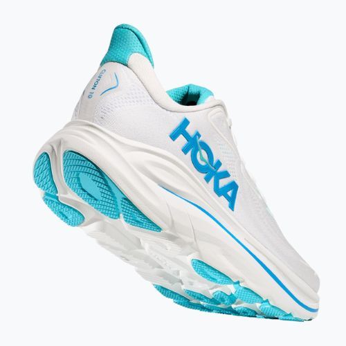 Buty do biegania męskie HOKA Clifton 10 white/skyward blue