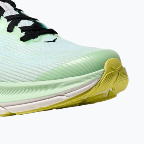 Buty do biegania dziecięce HOKA Clifton 9 mint fluorite/snow melt