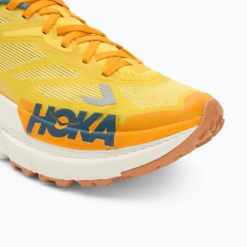 Buty do biegania męskie Hoka Mafate X zest/mountain fog