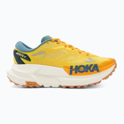 Buty do biegania męskie Hoka Mafate X zest/mountain fog
