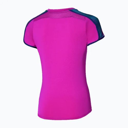 Koszulka damska Mizuno Frontier Tee W fuchsia purple