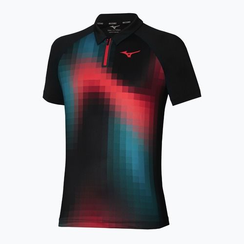 Koszulka męska Mizuno Frontier Shadow Polo black