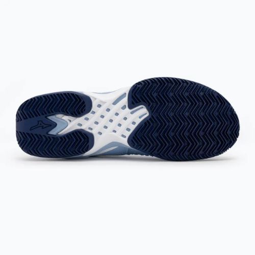 Buty do tenisa damskie Mizuno Wave Exceed Tour 6 CC bel air blue/ bellwether blue/ white